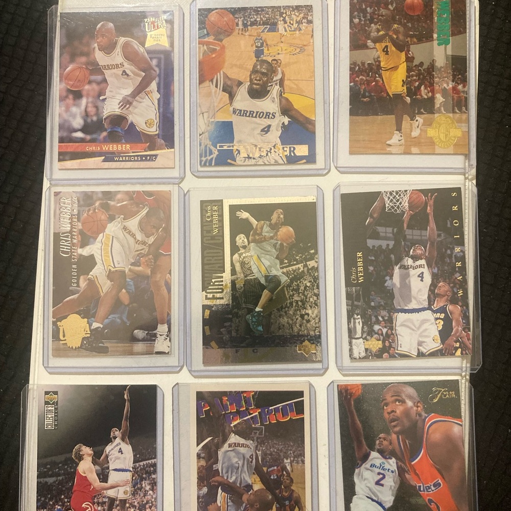 Basketball Trading Card Collection